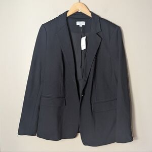 NWT Loft Women's Black Blazer Jacket Size 14